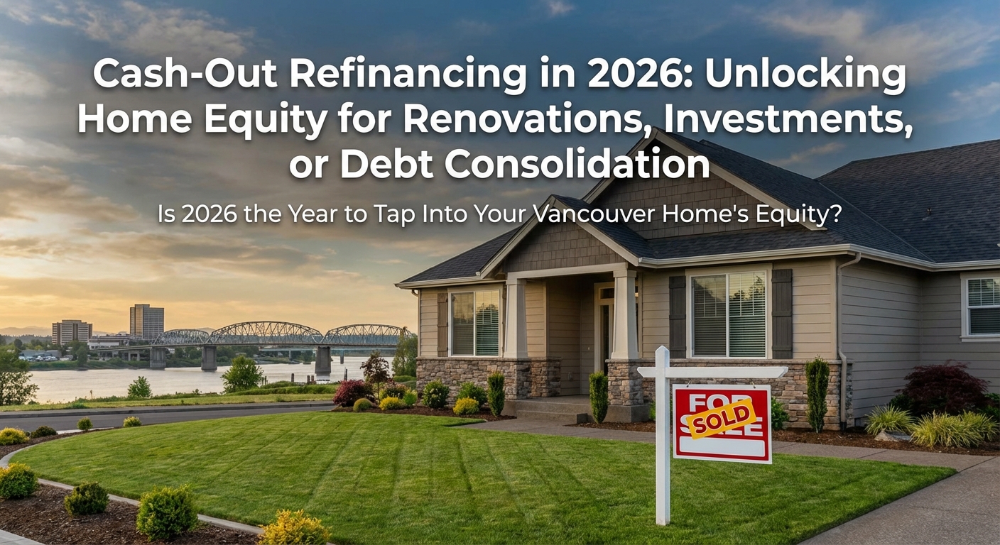 Cash-out refinancing process using home equity in 2026