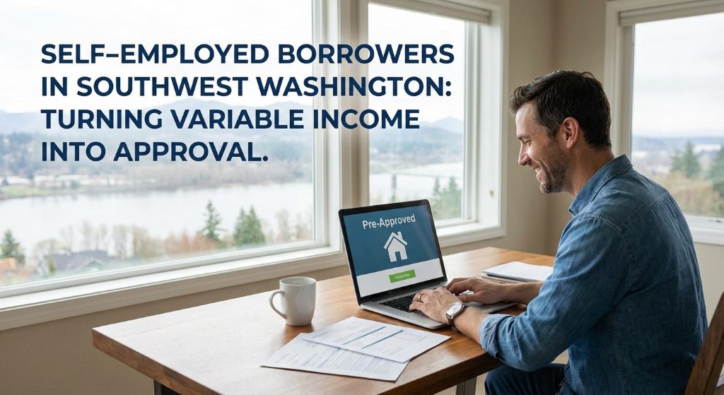 Self-Employed Borrowers in Southwest Washington: Underwriting Tactics That Turn Variable Income Into Approval