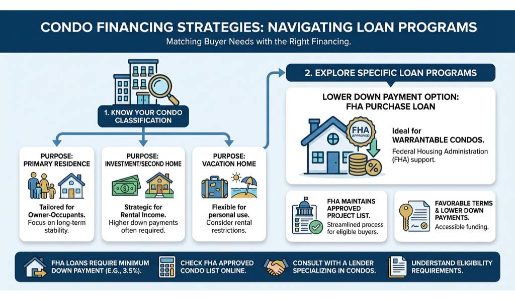 Understanding Condo Loans: Warrantable vs. Non-Warrantable Condos
Navigating the world of condo mortgage financing in Goodyear, AZ can feel overwhelming, but it does not have to be. Whether you are a first-time buyer or looking to downsize into a low-maintenance lifestyle, securing the right condo loan is a critical first step. At Mortgage and Credit Pro, we specialize in helping Arizona residents understand their options and secure the best possible terms.
One of the most important concepts to grasp when exploring condo financing is the difference between warrantable and non-warrantable condominiums. This distinction dictates the types of loans you can qualify for, including a conventional fixed-rate mortgage.
Warrantable Condos: These properties meet the strict guidelines set by Fannie Mae and Freddie Mac. They are generally easier to finance because they pose less risk to lenders.
Non-Warrantable Condos: These developments do not meet conventional lending standards. Common reasons include a high percentage of commercial space, too many units owned by a single investor, or the homeowner association (HOA) facing litigation.
If you have been turned down for a loan because a property is non-warrantable, do not lose hope. We are experts at providing second opinions on condo financing and can often find alternative solutions that other lenders miss.
Exploring Your Condo Mortgage Options
Create a professional infographic about this content. Context: Once you know the classification of y
Once you know the classification of your desired condo, it is time to explore specific loan programs. Different buyers have different needs, and the right financing strategy depends heavily on how you intend to use the property.
For buyers looking for lower down payment options, an FHA purchase loan can be an excellent choice for warrantable condos. The Federal Housing Administration maintains a list of approved condo projects, making it easier for eligible buyers to secure funding with favorable terms. On the other hand, if you are purchasing a unit to generate rental income, you will want to look into an investment property mortgage. Financing an investment condo usually requires a higher down payment and stricter credit score requirements compared to a primary residence.
Remember, the HOA financial health plays a massive role in your condo mortgage financing approval. Lenders will scrutinize the association budget, reserve funds, and insurance coverage. If your initial lender denied your application due to HOA complications, reach out to John Werner at Mortgage and Credit Pro. A second opinion can make all the difference in getting your loan clear to close.
Feature Warrantable Condos Non-Warrantable Condos
Fannie Mae/Freddie Mac Approval Approved Not Approved
Commercial Space Limits Under 35 percent Exceeds 35 percent
Single Entity Ownership Less than 20 percent More than 20 percent
Financing Difficulty Standard Challenging (Requires Portfolio Loans)
Interest Rates Competitive Typically Higher
Why Choose Mortgage and Credit Pro for Your Goodyear Condo Financing?
Securing a condo loan requires a mortgage broker who understands the nuances of the local Goodyear real estate market and the specific guidelines of condo lending. At Mortgage and Credit Pro, we pride ourselves on delivering transparent, educational, and tailored financial solutions.
We know that a rejected loan application can be incredibly frustrating. That is why we offer expert second opinions on condo financing. We meticulously review the property details, your financial profile, and the HOA documents to identify alternative lending paths. Our goal is to turn a denial into an approval by leveraging our extensive network of specialized lenders.
Whether you are buying a primary residence or a vacation home in Arizona, our team is ready to guide you through every step of the process. Do not let complex condo regulations stand between you and your real estate goals.
Q1: What is condo mortgage financing?
It is a specific type of home loan designed for purchasing a condominium unit. Lenders evaluate both the borrower's financial health and the financial stability of the condo homeowner association.
Q2: Why is it harder to get a condo loan than a single-family home loan?
Condos involve shared spaces and joint financial responsibilities through an HOA. If the HOA mismanages funds or faces legal issues, it increases the lender's risk, making approval more stringent.
Q3: What does it mean if a condo is non-warrantable?
A non-warrantable condo does not meet the standard guidelines set by government-backed entities like Fannie Mae or Freddie Mac. This usually requires specialized financing options.
Q4: Can I get an FHA loan for a condo in Goodyear, AZ?
Yes, you can use an FHA loan for a condo, provided the condominium project is on the FHA approved list or qualifies for a single-unit approval process.
Q5: How can a second opinion help with my condo financing?
Different lenders have different risk tolerances and loan products. If one lender denies your application, an expert like Mortgage and Credit Pro might find a specialized loan program that fits your unique situation perfectly.
Ready to Secure Your Condo Loan in Goodyear?
Contact John Werner at Mortgage and Credit Pro today for expert guidance or a free second opinion on your condo financing.
Call (623) 363-0724Email Us Today