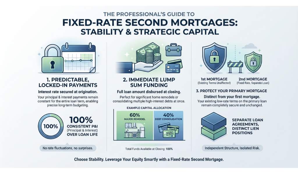 Benefits of a Fixed-Rate Second Mortgage