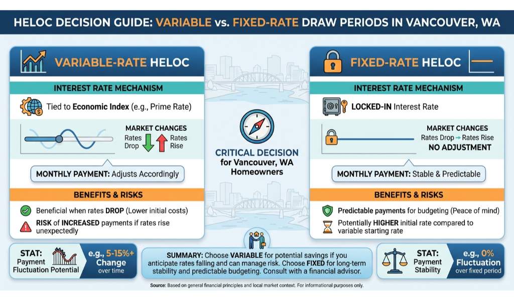 Variable-Rate vs. Fixed-Rate Draw Periods
